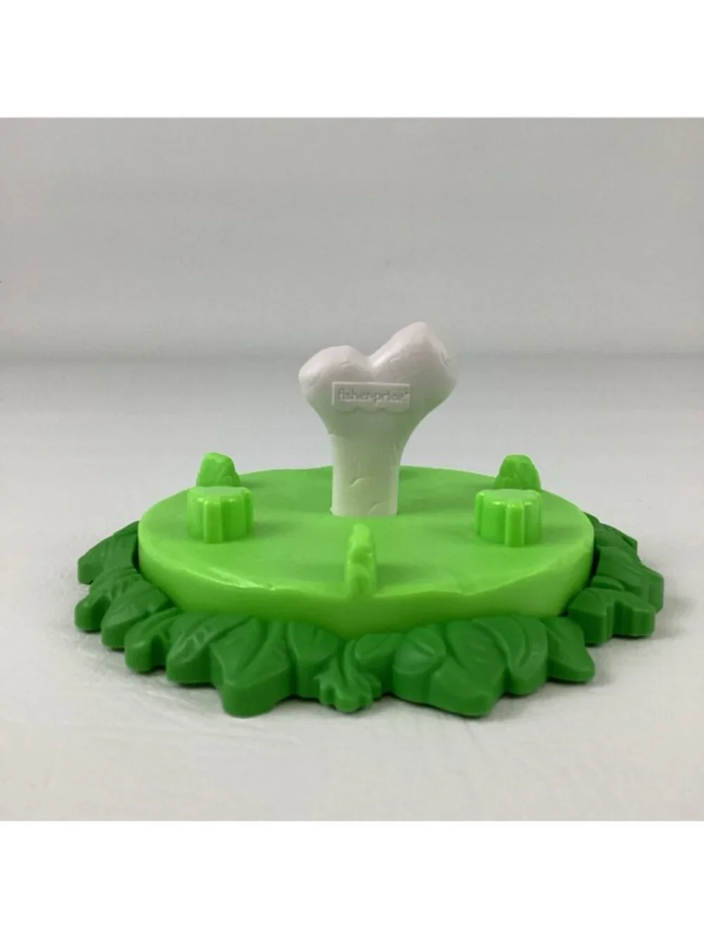 Fisher-Price Little People Spin & Play Dinosaur Playground w Popping Volcano Toy
